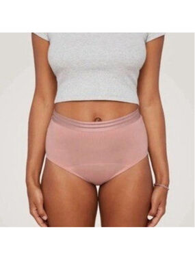 Speax by Thinx Hi Waist Absorbent Underwear Rose Pink Sz 2XL NWT